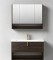 TY296 series plywood bathroom cabinet vanity set