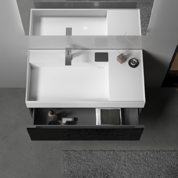 TY26708 series plywood bathroom cabinet vanity set