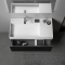 TY26708 series plywood bathroom cabinet vanity set
