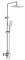 3 way Exposed bath shower column TWL1155-01