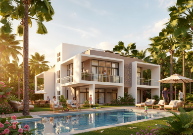 The Modern & Cozy Villa Design