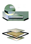 Calcium sulfate anti-static raised floor