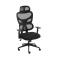Breathable mesh ergonomic chair with headrest lumbar support E-406