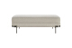 DB-YMZ-075 Latest Fabric Stylish Star Hotels bench Hotel Bedroom Furniture-Soft upholstred bench