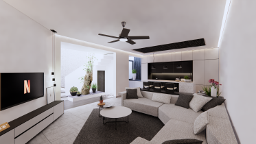 RS House (Monocrome House) - Makassar
