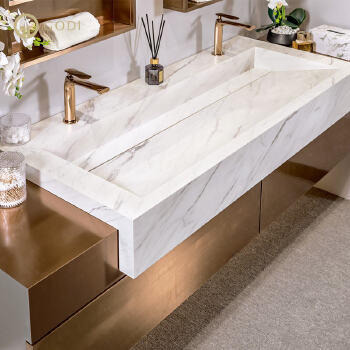 High End Light Luxury Style Large Size Wall-mounted Bathroom Vanity Cabinet With Two Mirror Cabinets