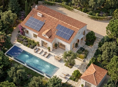 Hillside Residential House Villa