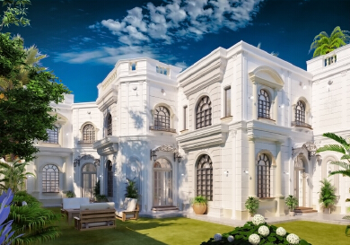 villa building