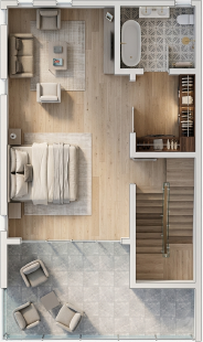 The Modern Villa Interior design