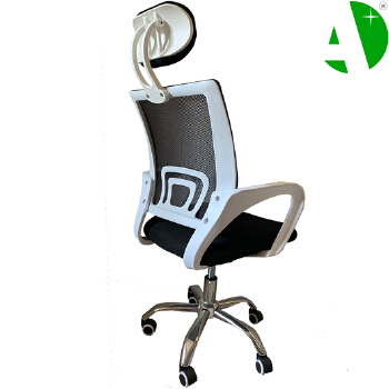 AS-C2818WH Comfortable Budget Ergonomic White Gaming Chair for Home and Office Use