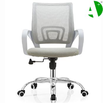 AS-B2301WH Comfortable Budget Sleek Modern Office Chair for Ergonomic Comfort and Style