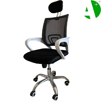 AS-C2818WH Comfortable Budget Ergonomic White Gaming Chair for Home and Office Use