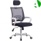 AS-C2818WH Comfortable Budget Ergonomic White Gaming Chair for Home and Office Use
