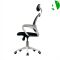 AS-C2818WHN Comfortable Budget Ergonomic White Gaming Chair for Home and Office Use