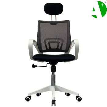AS-C2818WH Comfortable Budget Ergonomic White Gaming Chair for Home and Office Use