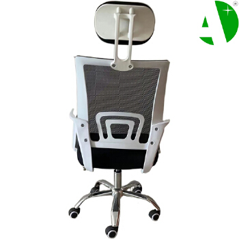 AS-C2818WH Comfortable Budget Ergonomic White Gaming Chair for Home and Office Use