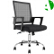 AS-B2825 Ergonomic Mesh Office Chair with Relaxing Massage Feature