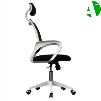 AS-C2818WHN Comfortable Budget Ergonomic White Gaming Chair for Home and Office Use