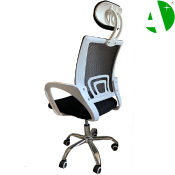 AS-C2818WH Comfortable Budget Ergonomic White Gaming Chair for Home and Office Use