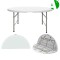 AS-A8000WH-1515 Competitive Price Modern Outdoor Folding Desk for Garden and Patio Spaces