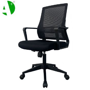 AS-B2834 Wholesale Market Metal Nylon Conference Gaming Chair Mesh Wooden Office Furniture
