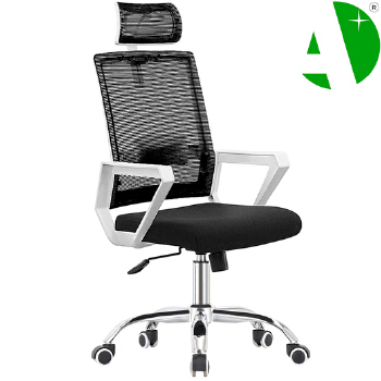 AS-C2845WH Comfortable Budget Ergonomic Church Chairs for Comfort and Support in Worship