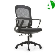 AS-B2874 Wholesale Price Durable Metal Chairs with Stylish Plastic Office Furniture