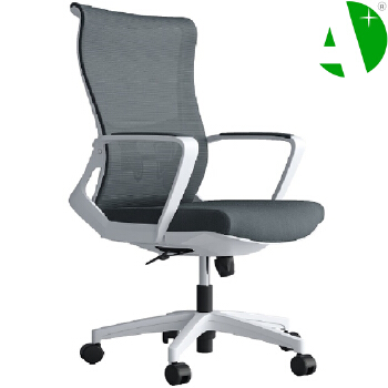 AS-B2132B-WH Modern Factory Fast Production White High Back Executive Office Chair with Comfort Design