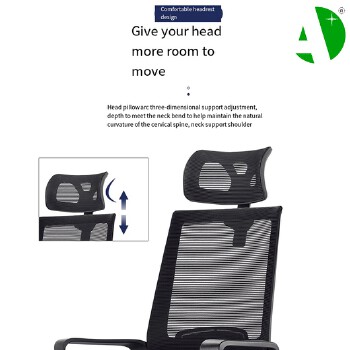 AS-C2077 Comfortable Budget Premium Ergonomic Office Chair Inspired by Chinese Design Trends