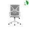 AS-B2855WH Flexible Wholesale Quantity Modern Plastic Boss Chair - Comfortable Design for Home and Office