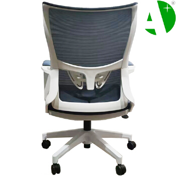 AS-B2132B-WH Modern Factory Fast Production White High Back Executive Office Chair with Comfort Design