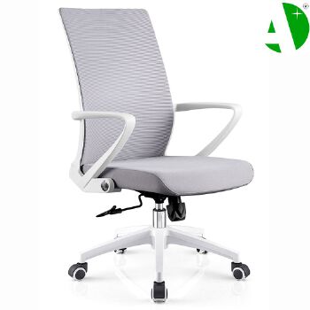 AS-B2704WH Practical Low-Price Conference Gaming Plastic Home Modern Office Visitor Chair Living Room Furniture