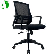 AS-B2834 Wholesale Market Metal Nylon Conference Gaming Chair Mesh Wooden Office Furniture