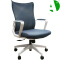 AS-B2132B-WH Modern Factory Fast Production White High Back Executive Office Chair with Comfort Design