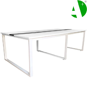 AS-A2654M-2412 Stable Supply Sleek Minimalist Office Desk for Small Spaces and Home Use