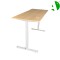 AS-A2040WHE-1406 (Panel Oak)Source Factory Ergonomic Modern Office Desk with Storage and Cable Management