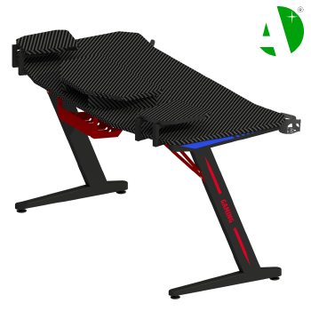 AS-A2020R-1407 Factory Direct Ergonomic Adjustable Standing Desk with Laptop Stand for Home Office