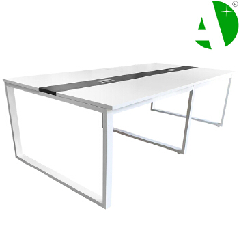 AS-A2654M-2412 Stable Supply Sleek Minimalist Office Desk for Small Spaces and Home Use