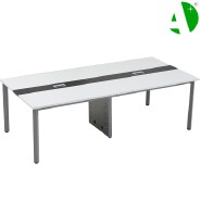 AS-A2653M-2412 High Quality Stylish Corporate Staff Desk for Home and Office Use