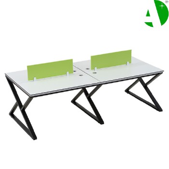 AS-A2655-2412 Stable Supply Modern Ergonomic Office Desk with Sleek Design for Productivity