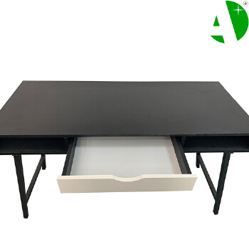 AS-A2637 Fast Delivery Stylish Modern Computer Desk with Convenient Tray for Home Office