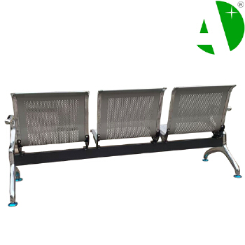 AS-D2861 Wholesale Supplier Durable Metal Waiting Chair for Airports and Hospitals