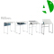 AS-A2149 Practical Low-Price Durable School Stacking Folding Plastic Chairs for Classroom Use
