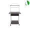 AS-A2629BK Fast Delivery Elegant Black Wood Modern Office Table for Hotels