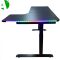 AS-A2037RE-1410 Fast Delivery Modern Adjustable Height LED Gaming Desk for Ergonomic Workspaces