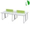 AS-A2651-2412 Stable Supply Modern Staff Office Desk for Efficient Employee Workspaces
