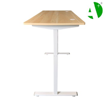 AS-A2040WHE-1406 (Panel Oak)Source Factory Ergonomic Modern Office Desk with Storage and Cable Management
