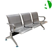 AS-D2861 Wholesale Supplier Durable Metal Waiting Chair for Airports and Hospitals
