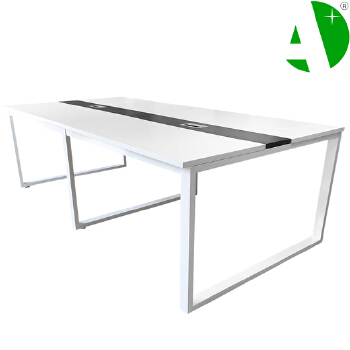 AS-A2654M-2412 Stable Supply Sleek Minimalist Office Desk for Small Spaces and Home Use