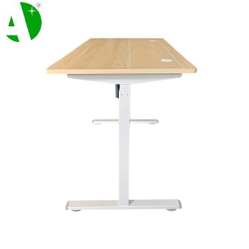 AS-A2040WHE-1406 (Panel Oak)Source Factory Ergonomic Modern Office Desk with Storage and Cable Management